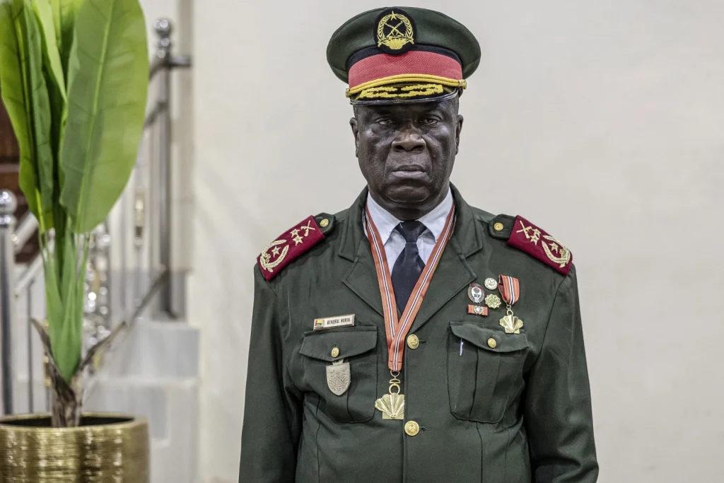 Guinea-Bissau’s transitional president, General Horta N’Tam