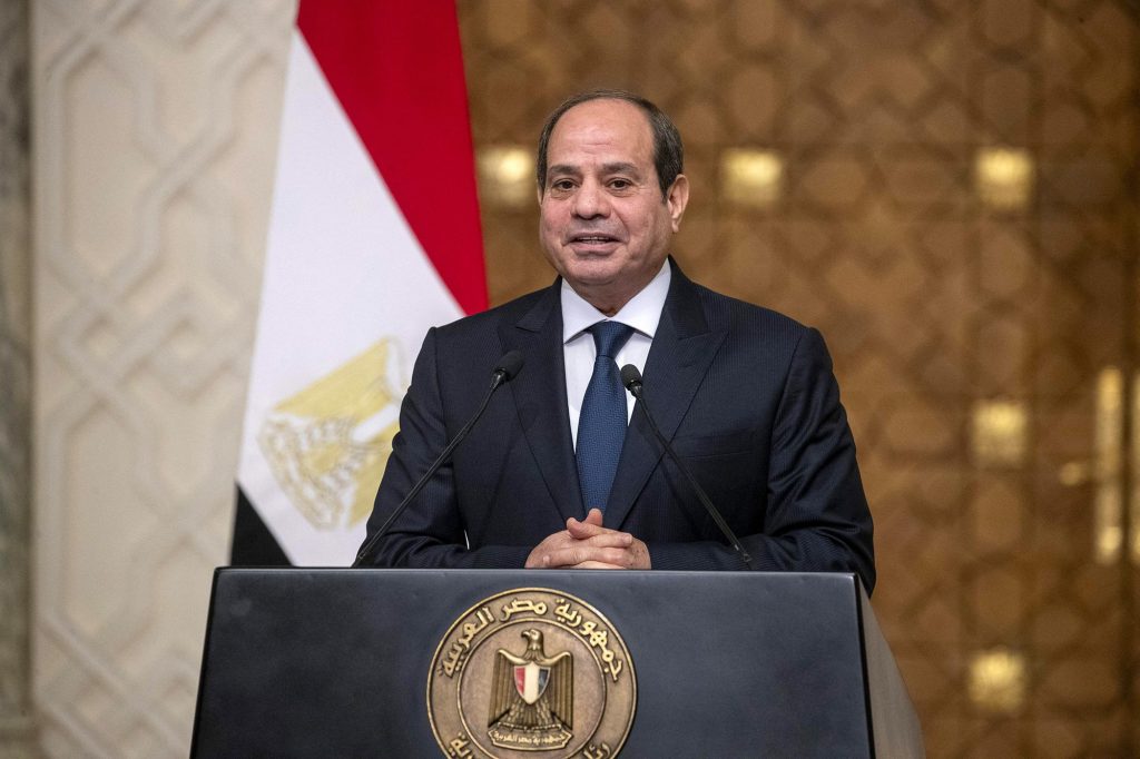 Egypt President, Abdel Fattah el-Sisi.
