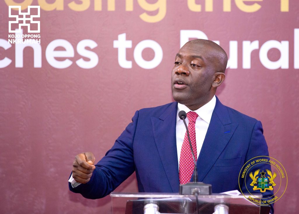 Kojo Oppong Nkrumah, Member of Parliament for Ofoase/Ayirebi in the Eastern Region.