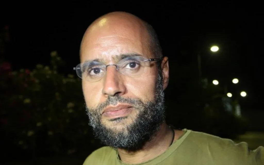 Saif al-Islam Gaddafi, son of Libya’s former leader Muammar Gaddafi
