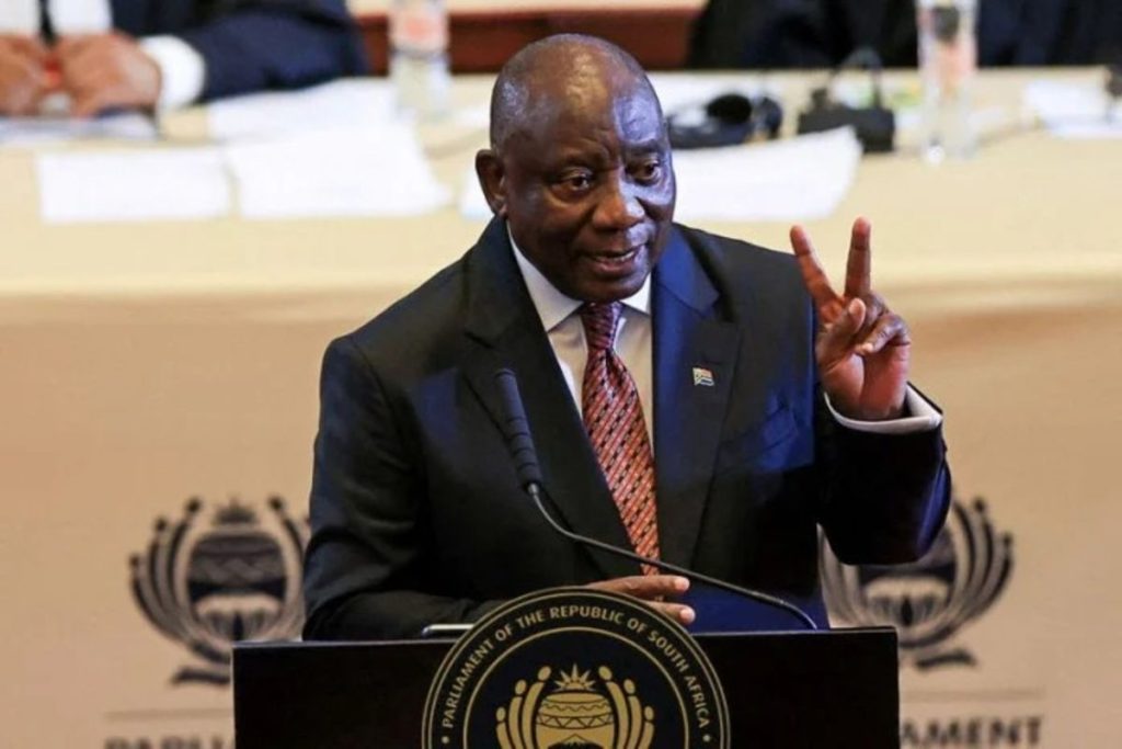 South Africa's President - Cyril Ramaphosa