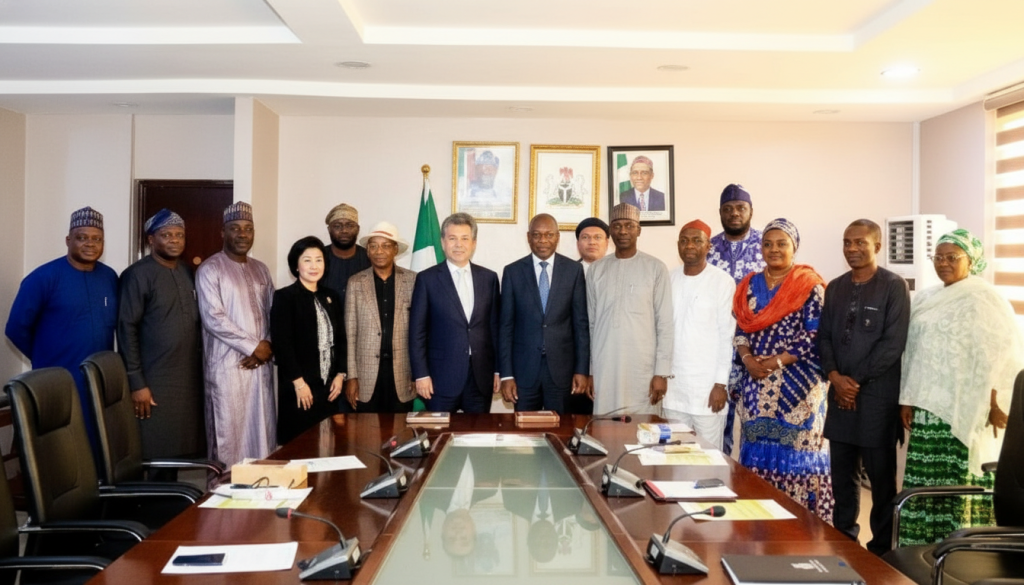 Members of Nigerian Communications Commission (NCC) and the Nigeria Security and Civil Defence Corps (NSCDC)