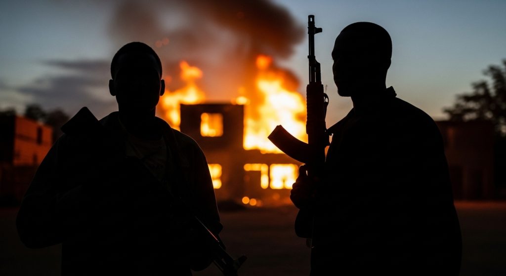 The Attackers Reportedly Burned Down the United Missionary Church of Africa (UMCA) and a Local Police Station
