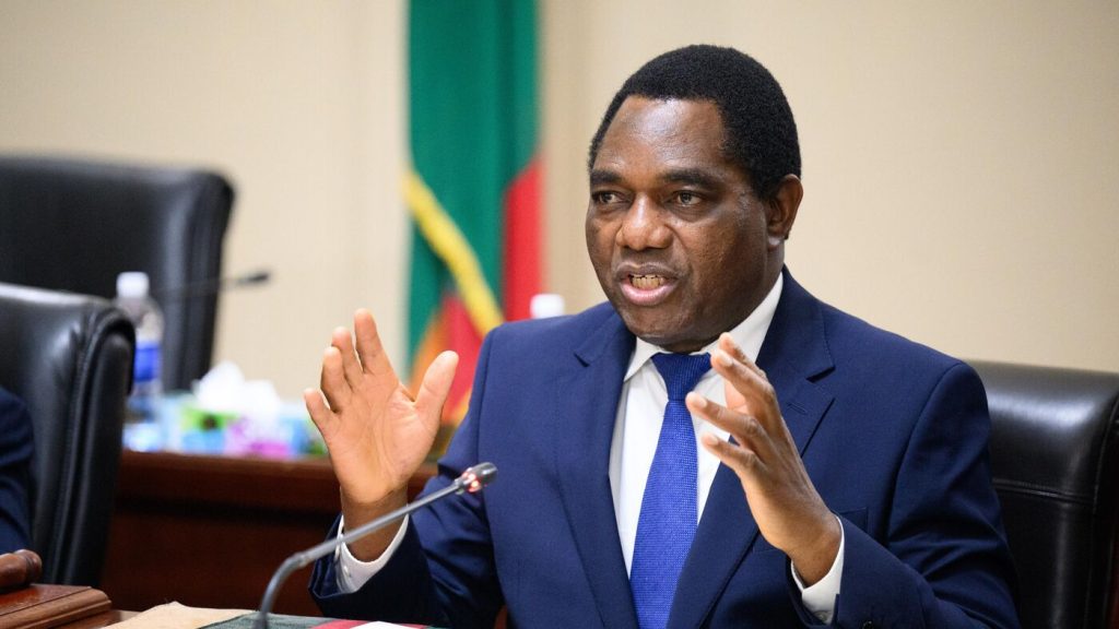 Zambian Health Minister Sacked in Unexpected Cabinet Reshuffle Zambia President Hakainde Hichilema.