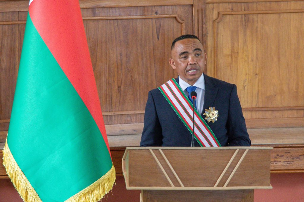 Madagascar’s Transitional President, Colonel Michael Randrianirina.