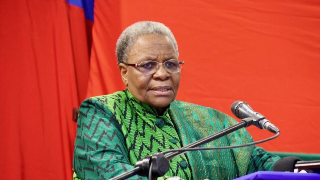 Namibian President - Netumbo Nandi-Ndaitwah.