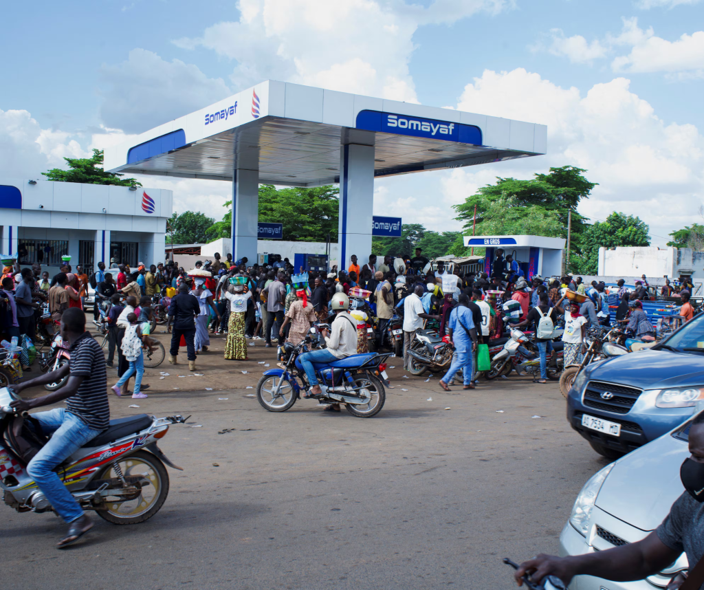 Mali, a landlocked country in the Sahel region, relies heavily on fuel imports transported by tanker trucks from neighbouring countries.