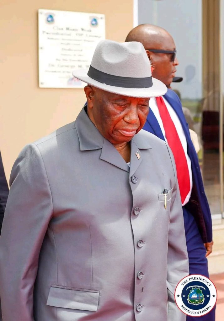 H.E Joseph Nyuma Boakai - President of Liberia.